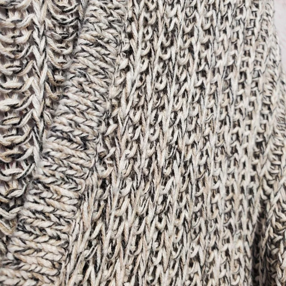 American Eagle Outfitters Cardigan Sweater Womens Small Beige Marled Knit Button